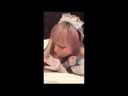 ❤️ Japoniako idoloa [mayuka], neskame frantsesaren mozorroa, 1. zatia, putzua eta ukenduarekin jerk off ️❌ Porno gugan ☑