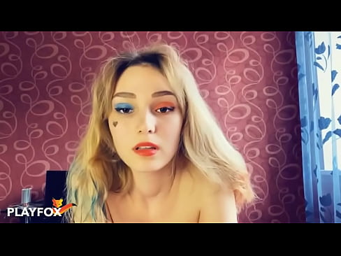 ❤️ Errealitate birtualeko betaurreko magikoek Harley Quinnekin sexua eman zidaten ️❌ Porno gugan ☑